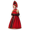 Конфетница Варвара в русском национальном костюме. Конус