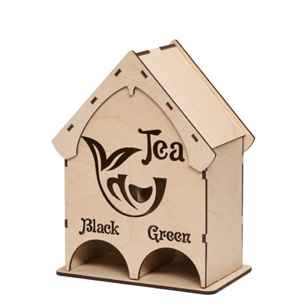 202200 Органайзер для чайных пакетиков Чёрный и Зелёный чай