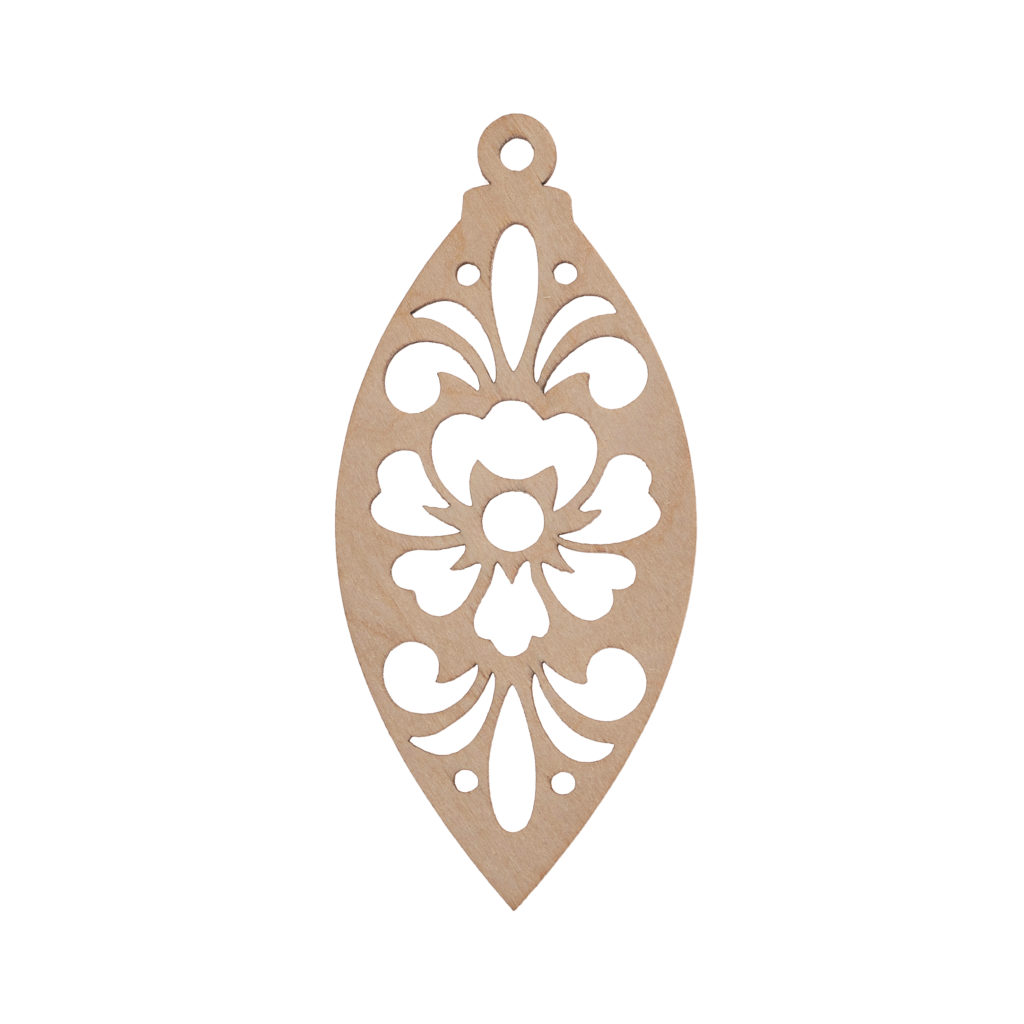 Серьги из фанеры