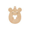 Подвеска "Мышонок с сердцем", 11 см